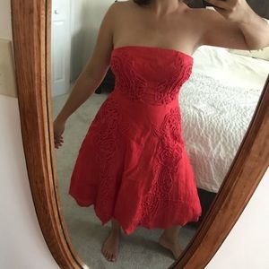 Tracy Reese strapless dress